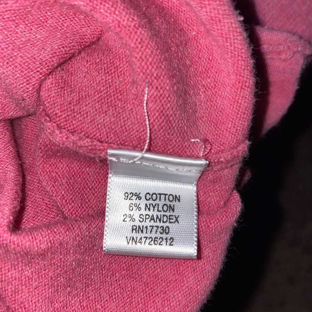 Cherokee Women's Pink Cardigan Sweater - Picture 4 of 5